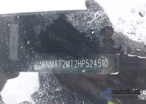 2017 Nissan Rogue Sv z USA, uszkodzony, nr VIN KNMAT2MT2HP524510